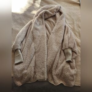 Elegant Cream Teddy Jacket for Women
